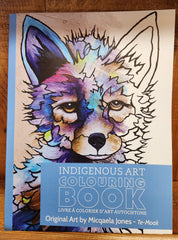 Indigenous Art "Baby Animals" Colouring Book by Micqaela Jones