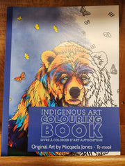 Indigenous Art Colouring Book by artist Micqaela Jones
