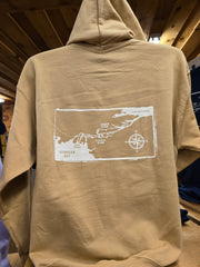 Great Rivers Shirt with French River Map on back