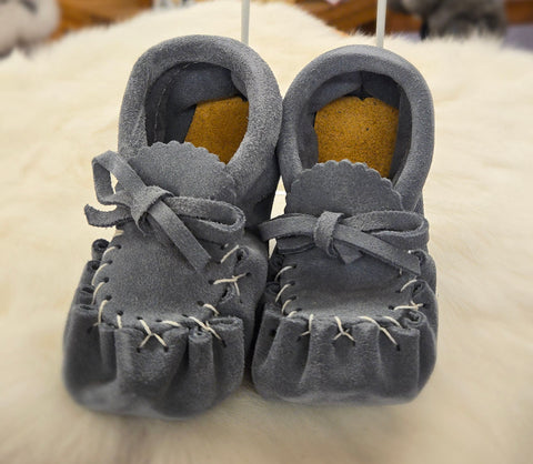 Suede Moccasin Blue #920B (size 2-6) NOW ON SALE 50% OFF!