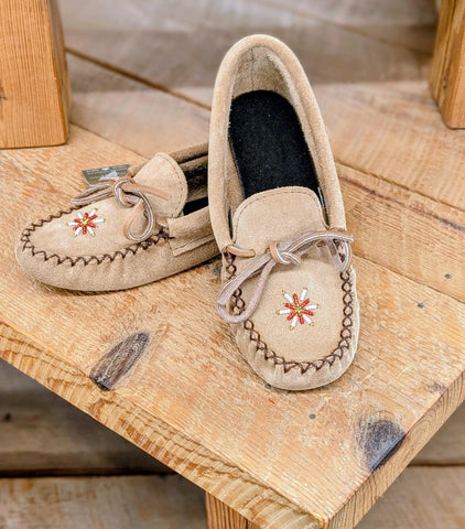 Suede Moka Ladies Moccasin #84