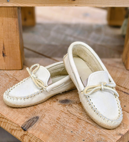 Caribou Leather, Leather Lined Padded Sole