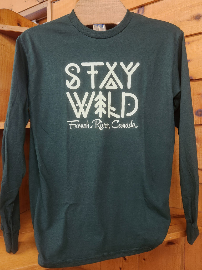 Long Sleeve T-shirt Stay Wild