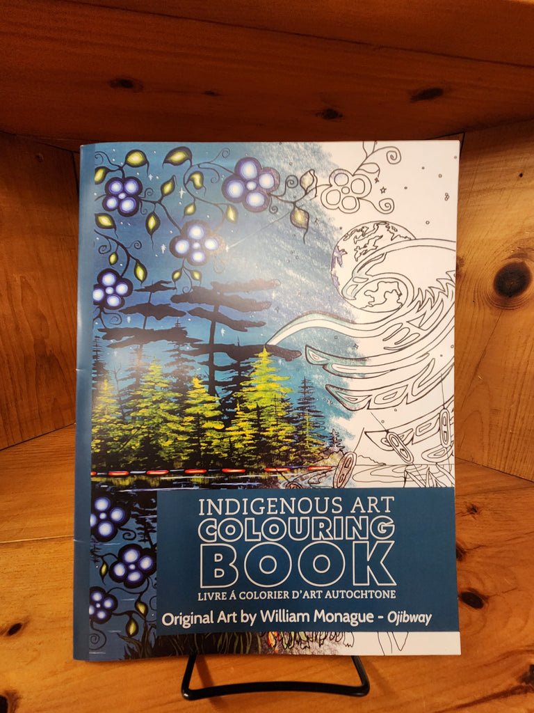 Indigenous Art Colouring Book William Monague