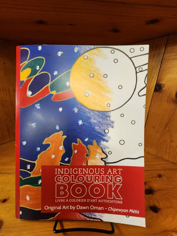 Indigenous Art Colouring Book Dawn Oman
